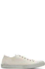 Saint Laurent - Baskets blanc cassé Bedford