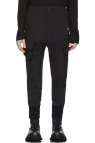 Julius - Pantalon cargo noir Track