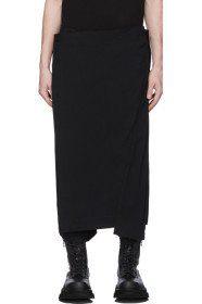 Julius - Pantalon noir Wrap