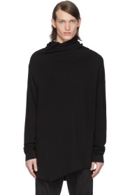 Julius - Col roulé noir Drape exclusif à SSENSE
