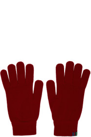 PS by Paul Smith - Red Wool Gloves