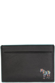 PS by Paul Smith - Black & Blue Zebra Card Holder