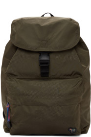 PS by Paul Smith - Green Nylon Zebra Backpack