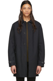PS by Paul Smith - Manteau mac bleu marine 2-in-1