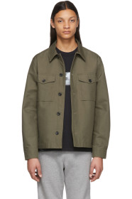 PS by Paul Smith - Blouson kaki Military Shirt