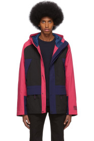 PS by Paul Smith - Parka noire et rose Sport