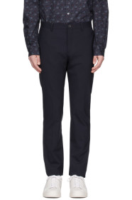 PS by Paul Smith - Pantalon ajusté bleu marine