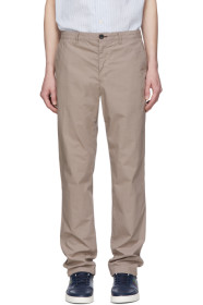 PS by Paul Smith - Taupe Slub Cotton Chinos