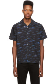 PS by Paul Smith - Chemise bleue Spaceships