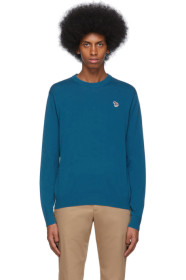 PS by Paul Smith - ブルー Zebra クルーネック セーター