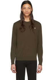 PS by Paul Smith - Khaki Zebra Logo Sweater