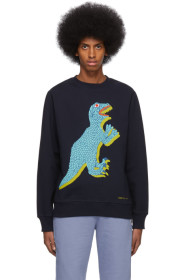 PS by Paul Smith - ネイビー Big Dino スウェットシャツ