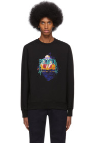 PS by Paul Smith - Black UFO 'Believe' Sweatshirt
