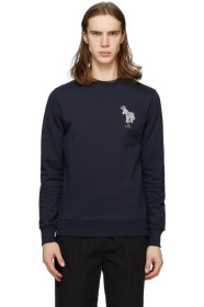 PS by Paul Smith - ネイビー Halo Zebra スウェットシャツ