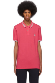PS by Paul Smith - Red & Grey Zebra Polo