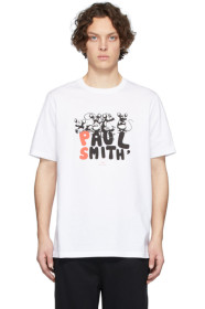 PS by Paul Smith - White CNY Rats T-Shirt