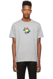 PS by Paul Smith - Grey Zebra Cloud T-Shirt