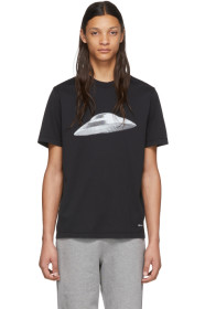 PS by Paul Smith - Black Flying Saucer T-Shirt