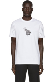 PS by Paul Smith - White Zebra Halo T-Shirt