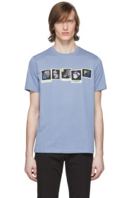 PS by Paul Smith - ブルー ポラロイド T シャツ