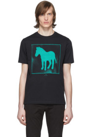 PS by Paul Smith - ブラック Zebra T シャツ