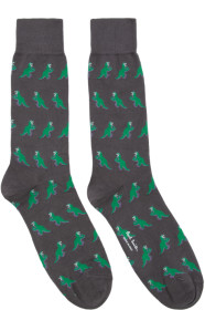 PS by Paul Smith - Grey Dino Socks