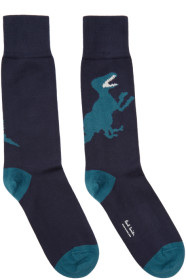 PS by Paul Smith - Navy Big Dino Socks