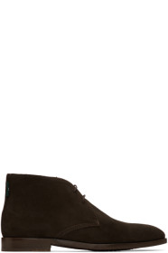 PS by Paul Smith - Brown Suede Arni Chukka Boots