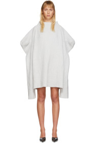 Christina Seewald - SSENSE 独家发售灰色 Shewee 针织连衣裙