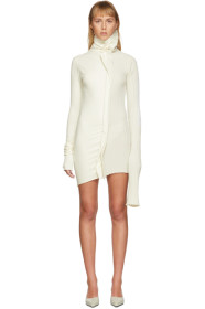 Christina Seewald - SSENSE 独家发售灰白色 Split 毛衣
