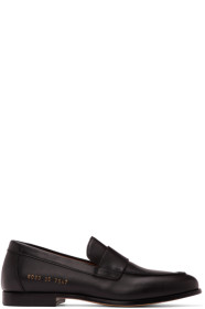 Common Projects - Black Calfskin Loafers