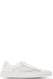 Common Projects - White Summer Achilles Low Sneakers