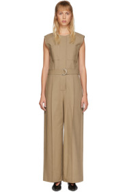 LVIR - Khaki Sleeveless Jumpsuit