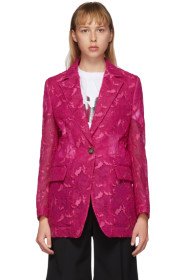 MSGM - Pink Lace Blazer