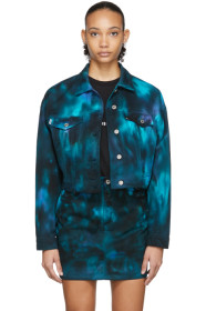 MSGM - Navy Tie-Dye Jacket