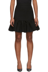 MSGM - Black Ruffle Skirt
