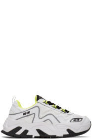 MSGM - White Chunky Sneakers