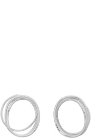 Completedworks - Silver 'An Interval Between Thunderstorms' Earrings