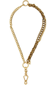Sacai - Gold Multi Chain Necklace