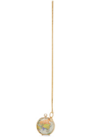 Sacai - Sac multicolore et doré Globe pendant