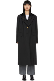 Sacai - Manteau noir Suiting