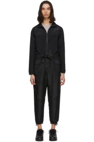 Jordan - Black Flight Suit Jumpsuit