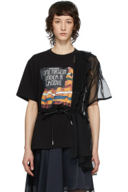 Sacai - Black Funkadelic Mix T-Shirt