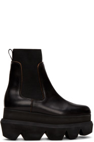 Sacai - Black Platform Boots