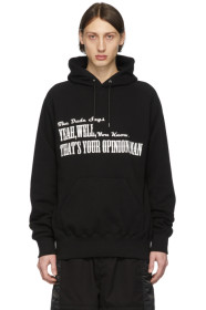 Sacai - Black 'The Big Lebowski' Hoodie