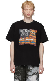 Sacai - T-shirt noir Funkadelic