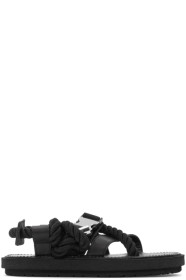 Sacai - Black Rope Sandals