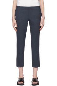6397 - Black Wool Pull-On Trousers