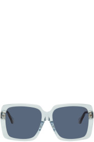 Gucci - Blue Square Sunglasses