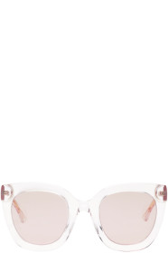 Gucci - Pink Square Sunglasses